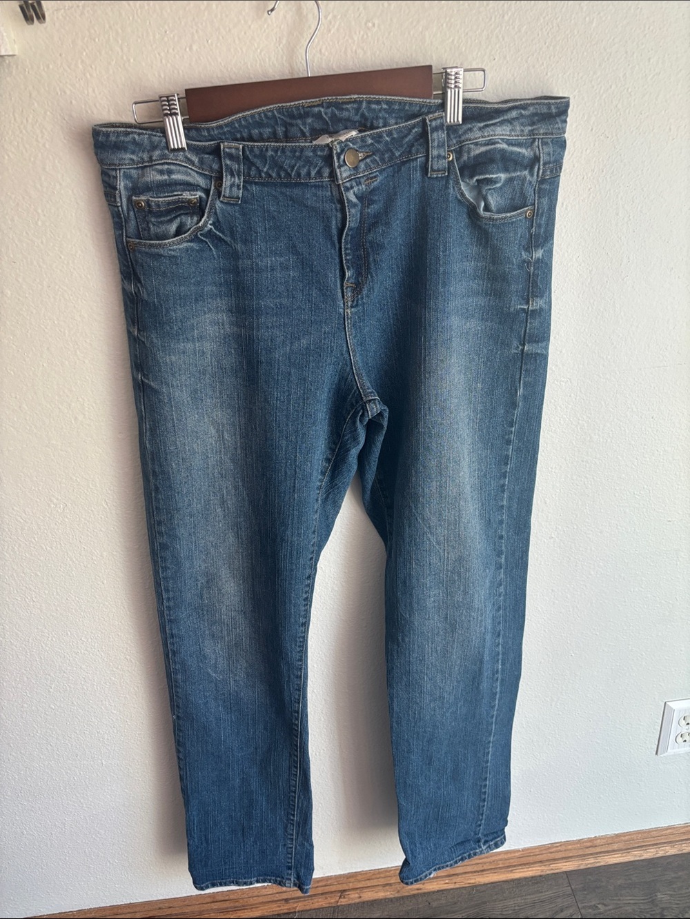 GARNET HILL Jeans Womens 14 Long Tall